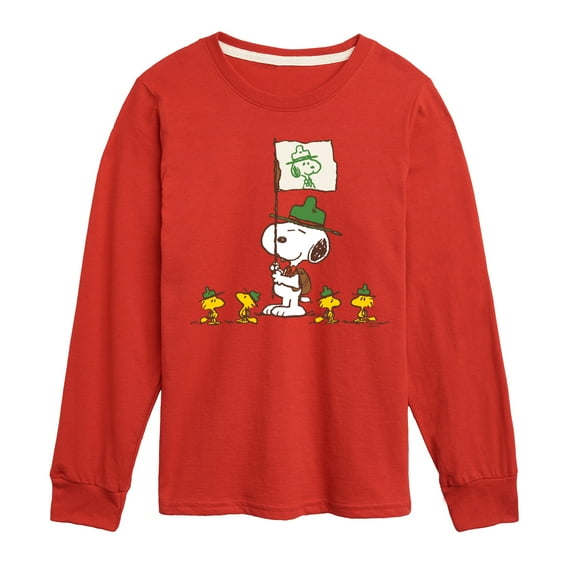 Peanuts - Snoopy And Group - Toddler & Youth Long Sleeve Graphic T-Shirt