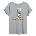 thumbnail image 1 of Peanuts - Snoopy And Group - Women's Oversized T-Shirt, 1 of 5