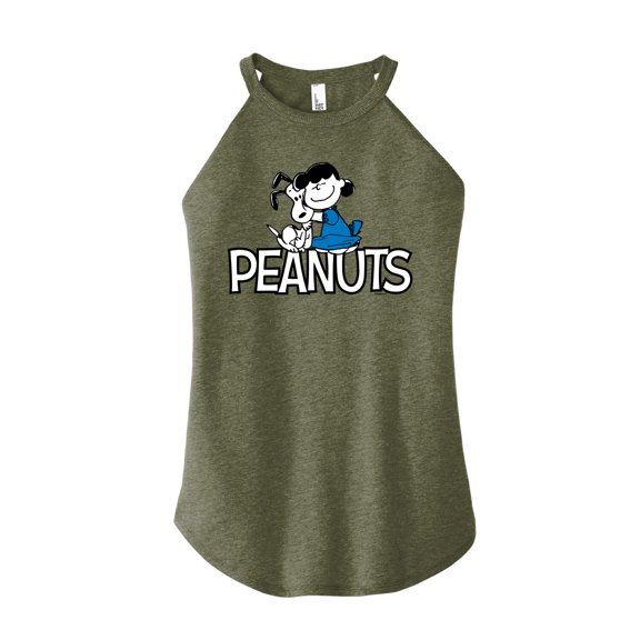Peanuts - Snoopy And Lucy - High Neck Tank