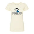 thumbnail image 1 of Peanuts - Snoopy And Lucy  - Juniors Fitted Tee, 1 of 5
