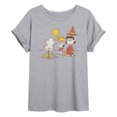thumbnail image 1 of Peanuts - Snoopy And Lucy - Juniors Ideal Flowy Muscle T-Shirt, 1 of 6