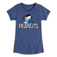 thumbnail image 1 of Peanuts - Snoopy And Lucy  - Toddler & Youth Girls Short Sleeve Graphic T-Shirt, 1 of 5