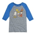 thumbnail image 1 of Peanuts - Snoopy And Lucy   - Toddler & Youth Raglan Graphic T-Shirt, 1 of 5