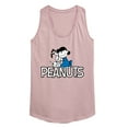thumbnail image 1 of Peanuts - Snoopy And Lucy - Women's Racerback Tank Top, 1 of 5