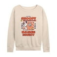 thumbnail image 1 of Peanuts - Snoopy And Woodstock Dance Night - Women's Lightweight French Terry Long Sleeve Shirt, 1 of 6
