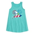 thumbnail image 1 of Peanuts - Snoopy And Woodstock Fireworks  - Toddler & Youth Girls A-line Dress, 1 of 4