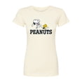 thumbnail image 1 of Peanuts - Snoopy And Woodstock - Juniors Fitted Tee, 1 of 5