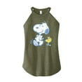 thumbnail image 1 of Peanuts - Snoopy And Woodstock Pastels - High Neck Tank, 1 of 5