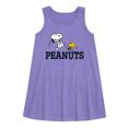 thumbnail image 1 of Peanuts - Snoopy And Woodstock - Toddler & Youth Girls A-line Dress, 1 of 4