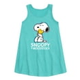 thumbnail image 1 of Peanuts - Snoopy And Woodstock - Toddler & Youth Girls A-line Dress, 1 of 5