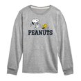 thumbnail image 1 of Peanuts - Snoopy And Woodstock - Toddler & Youth Long Sleeve Graphic T-Shirt, 1 of 5