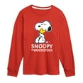thumbnail image 1 of Peanuts - Snoopy And Woodstock - Toddler & Youth Long Sleeve Graphic T-Shirt, 1 of 5