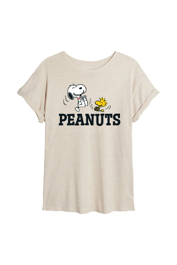 - Snoopy And Woodstock - Women's Oversized T-Shirt