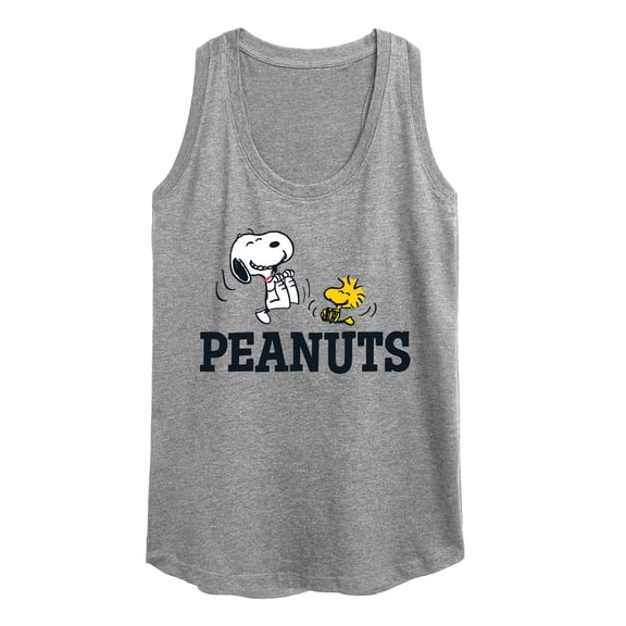 Peanuts - Snoopy And Woodstock - Women's Racerback Tank Top