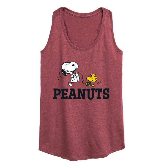 Peanuts - Snoopy And Woodstock - Women's Racerback Tank Top