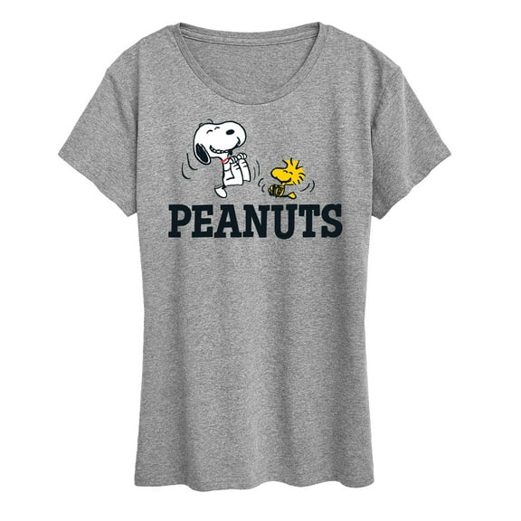 Peanuts - Snoopy And Woodstock - Women's Short Sleeve Graphic T-Shirt
