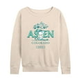 thumbnail image 1 of Peanuts - Snoopy Aspen Colorado - Women's French Terry Pullover Sweatshirt, 1 of 6