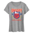 thumbnail image 1 of Peanuts - Snoopy Athletic Dept - Women's Short Sleeve Graphic T-Shirt, 1 of 5