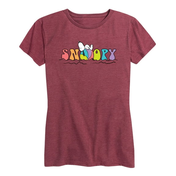 Peanuts - Snoopy Beach Ball - Women's Short Sleeve Graphic T-Shirt