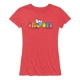 thumbnail image 1 of Peanuts - Snoopy Beach Ball - Women's Short Sleeve Graphic T-Shirt, 1 of 6