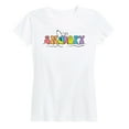 thumbnail image 1 of Peanuts - Snoopy Beach Ball - Women's Short Sleeve Graphic T-Shirt, 1 of 6