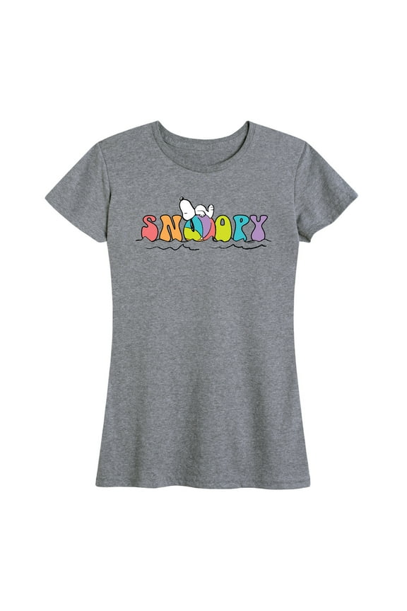 - Snoopy Beach Ball - Women's Short Sleeve Graphic T-Shirt