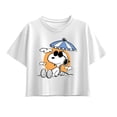 thumbnail image 1 of Peanuts - Snoopy Beach Day - Youth Girls Boxy T-Shirt, 1 of 5