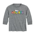 thumbnail image 1 of Peanuts - Snoopy Beachball - Toddler And Youth Long Sleeve Graphic T-Shirt, 1 of 6