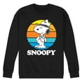 thumbnail image 1 of Peanuts - Snoopy Beagle Scout Sunset - Men's Crew Neck Fleece Pullover, 1 of 5