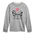 thumbnail image 1 of Peanuts - Snoopy Belle - Toddler And Youth Long Sleeve Graphic T-Shirt, 1 of 5