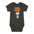thumbnail image 1 of Peanuts -  Snoopy Boo Sign - Infant Baby One Piece, 1 of 5