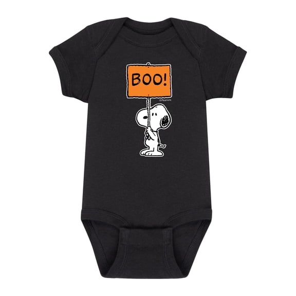 Peanuts - Snoopy Boo Sign - Infant One Piece