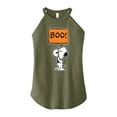 thumbnail image 1 of Peanuts - Snoopy Boo Sign - Juniors High Neck Tank Top, 1 of 6