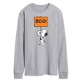 thumbnail image 1 of Peanuts - Snoopy Boo Sign - Men's Long Sleeve T-Shirt, 1 of 5