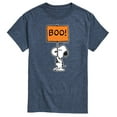 thumbnail image 1 of Peanuts - Snoopy Boo Sign - Men's Short Sleeve Graphic T-Shirt, 1 of 5