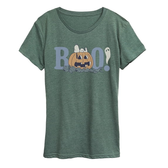 Peanuts - Snoopy Boo - Women's Short Sleeve Graphic T-Shirt