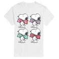 thumbnail image 1 of Peanuts - Snoopy Bowtie Patterns - Men's Short Sleeve Graphic T-Shirt, 1 of 5