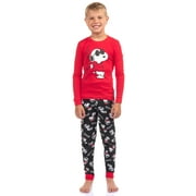 Peanuts Snoopy Boys Joe Cool 2-Piece Tight Fit Lounge Sleep Set
