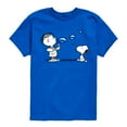 thumbnail image 1 of Peanuts - Snoopy Bubbles - Toddler & Youth Short Sleeve Graphic T-Shirt, 1 of 6
