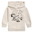 thumbnail image 1 of Peanuts - Snoopy Camping - Toddler Boys Fleece Hoodie Sweatshirt, 1 of 4