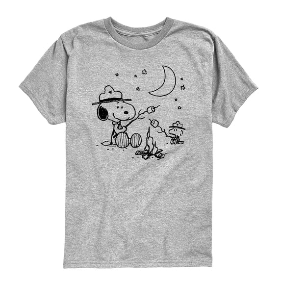 Peanuts - Snoopy Camping Toddler Short Sleeve Graphic T-Shirt