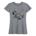 thumbnail image 1 of Peanuts - Snoopy Camping - Women's Short Sleeve Graphic T-Shirt, 1 of 6