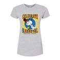 thumbnail image 1 of Peanuts - Snoopy Celebrate Karneval - Juniors Fitted Graphic T-Shirt, 1 of 6