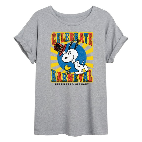 Peanuts - Snoopy Celebrate Karneval - Women's Oversized T-Shirt