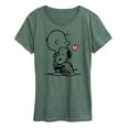 thumbnail image 1 of Peanuts - Snoopy Charlie Brown Hug - Women's Short Sleeve Graphic T-Shirt, 1 of 6
