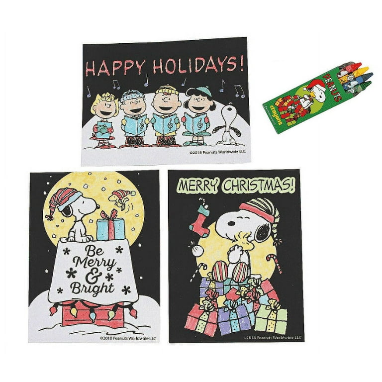 Custom Printed Christmas Crayon Pack 4 Pieces - Christmas