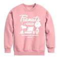 thumbnail image 1 of Peanuts - Snoopy Charlie Brown Records - Toddler & Youth Crewneck Fleece Sweatshirt, 1 of 5
