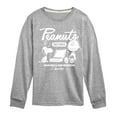 thumbnail image 1 of Peanuts - Snoopy Charlie Brown Records - Toddler & Youth Long Sleeve Graphic T-Shirt, 1 of 5