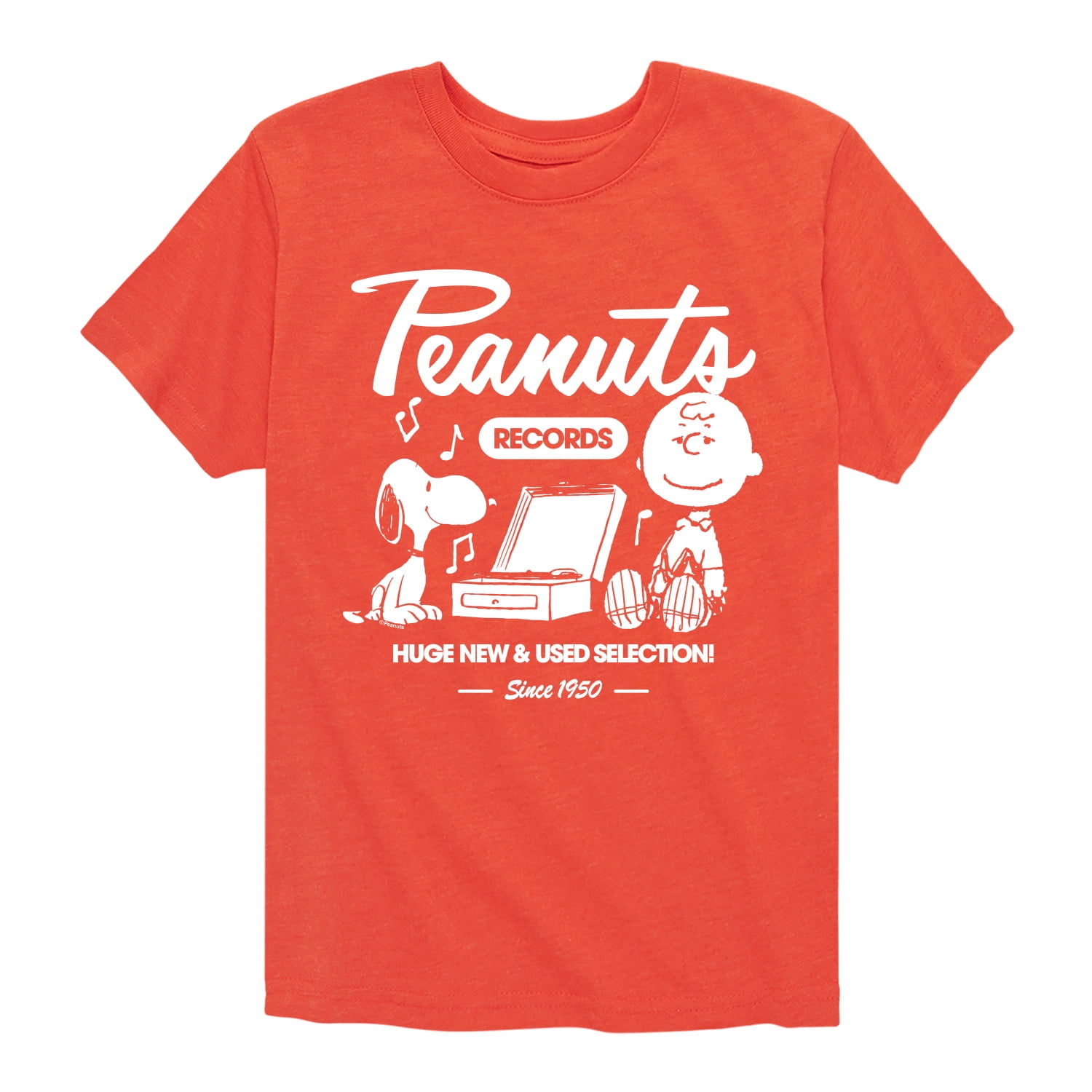 Spreadshirt Peanuts Snoopy Run Mens T-Shirt, Red, S