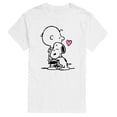 thumbnail image 1 of Peanuts - Snoopy Charlie Hug - Men's Short Sleeve Graphic T-Shirt, 1 of 5